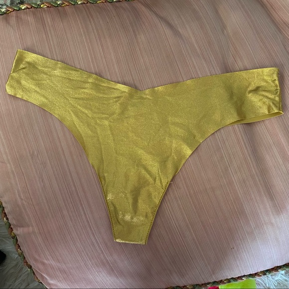Commando Intimates & Sleepwear Commando Gold Metallic Thong